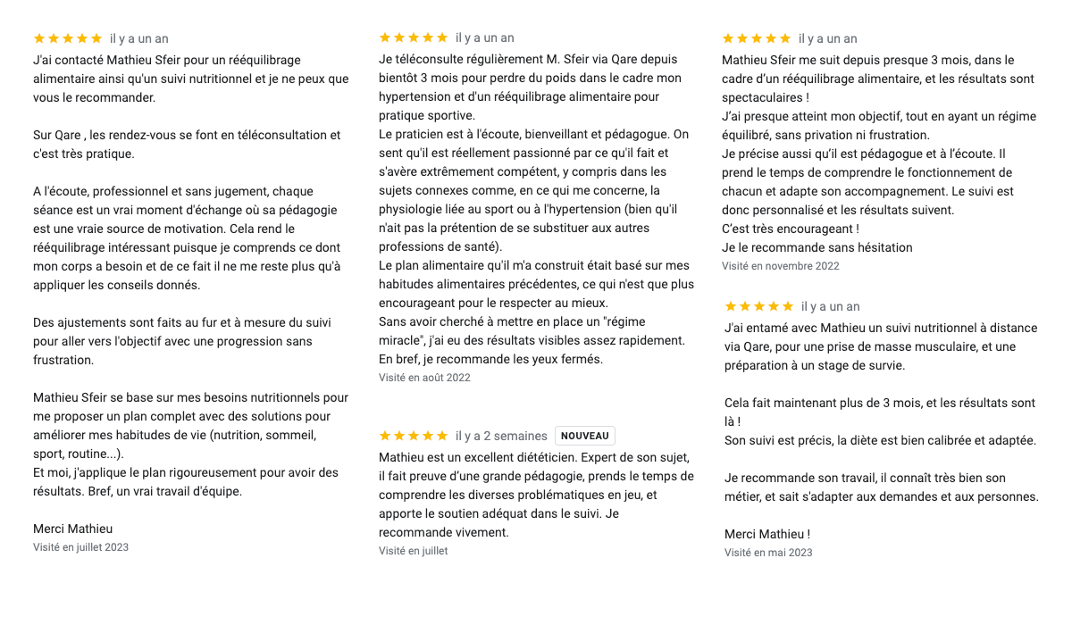 Avis Google 2